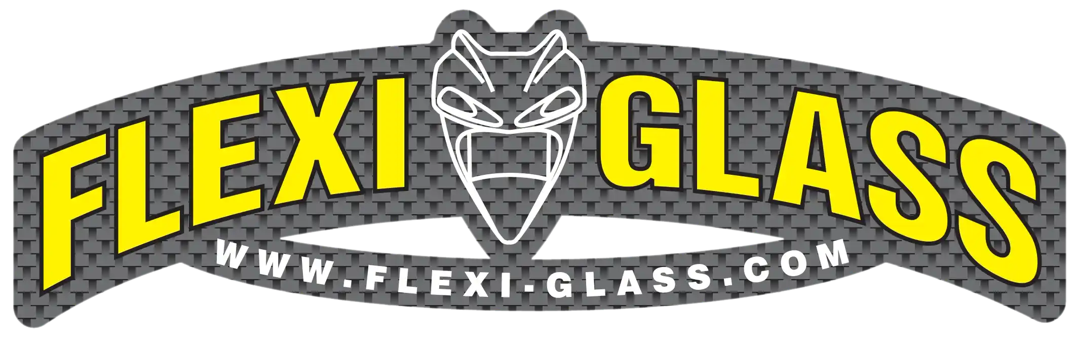 Flexi Glass Logo Black And Yellow